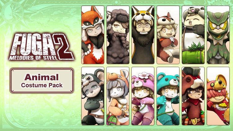 Fuga: Melodies of Steel 2 - Animal Costume Pack
Fuga: Melodies of Steel 2 - Animal Costume Pack