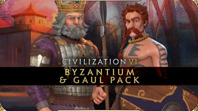 Jaquette de Sid Meiers Civilization VI: Byzantium and Gaul Pack