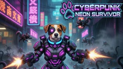 Cyberpunk Neon Survivor