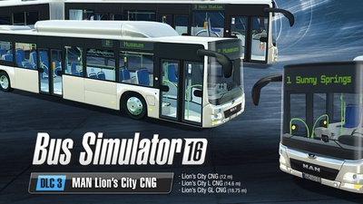 Bus Simulator 16 - MAN Lion's City CNG Pack