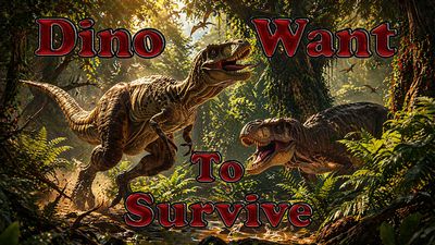 Dino want to survive