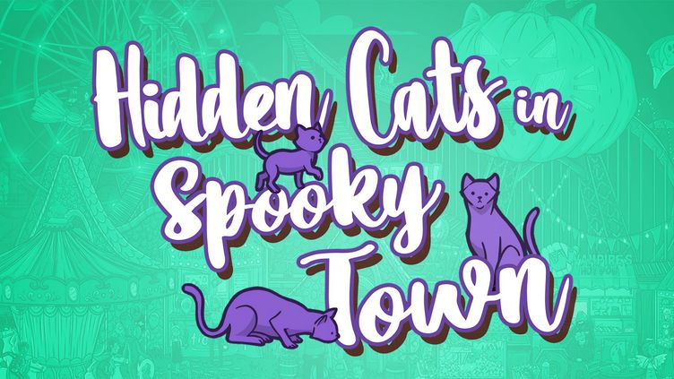 Hidden Cats in Spooky Town