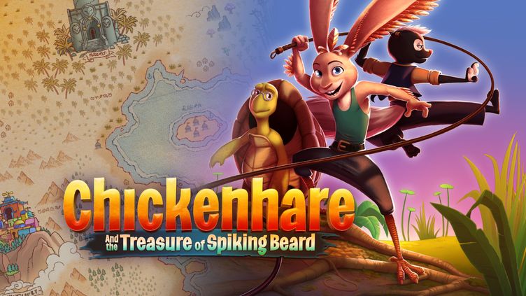 

Chickenhare and the treasure of Spiking-Beard