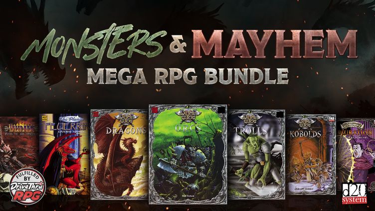 

Monsters & Mayhem-Mega RPG Bundle