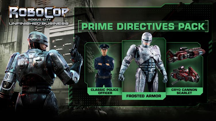 

Robocop Rogue City - Unfinished Business - Prime Directives Pack