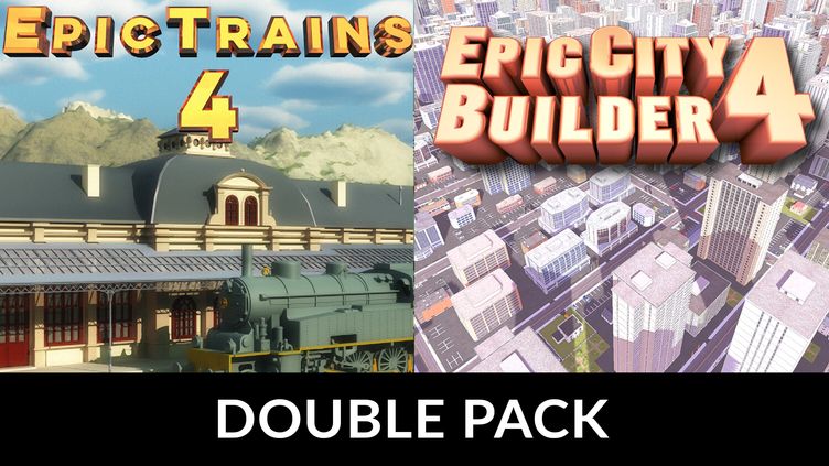 Epic City 4 & Epic Trains 4 Double Pack