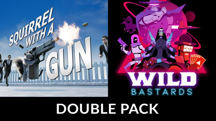 

Squirrel with a Gun + Wild Bastards Double Pack