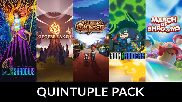 

indie.io Variety Quintuple Pack