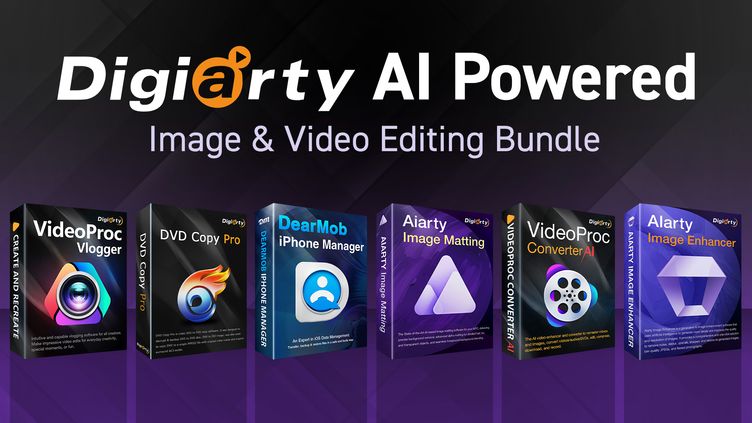 

Digiarty AI Powered Image & Video Editing Bundle