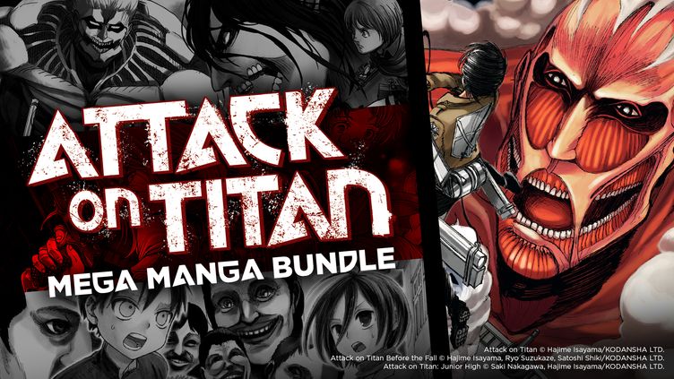 

Attack On Titan Mega Manga Bundle