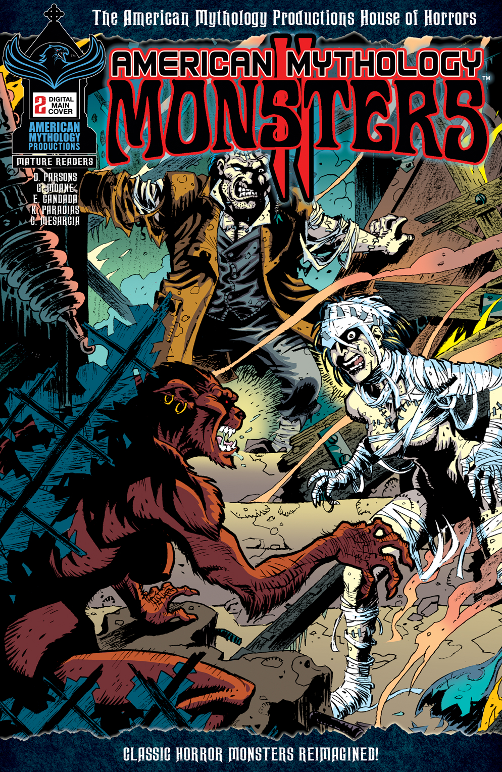 American Mythology Monsters - Volume 2 - Book 2