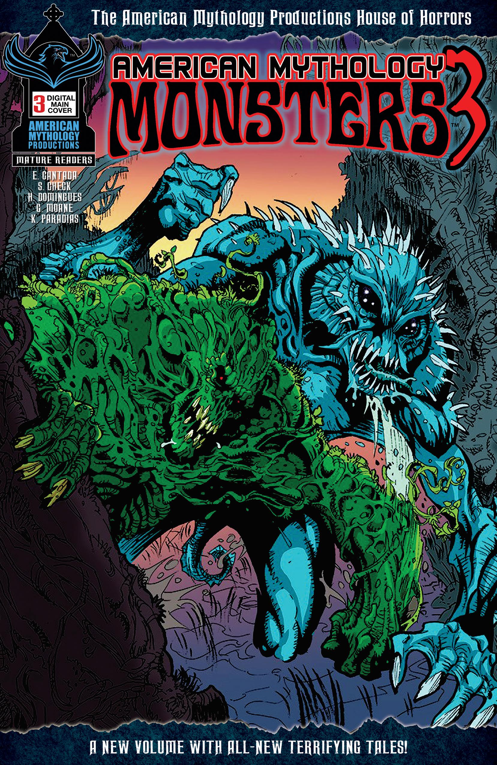 American Mythology Monsters - Volume 3 - Book 3