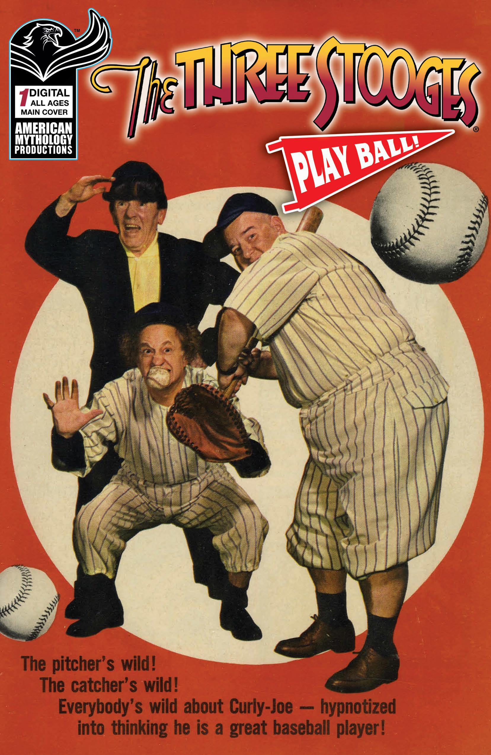 The Three Stooges Play Ball