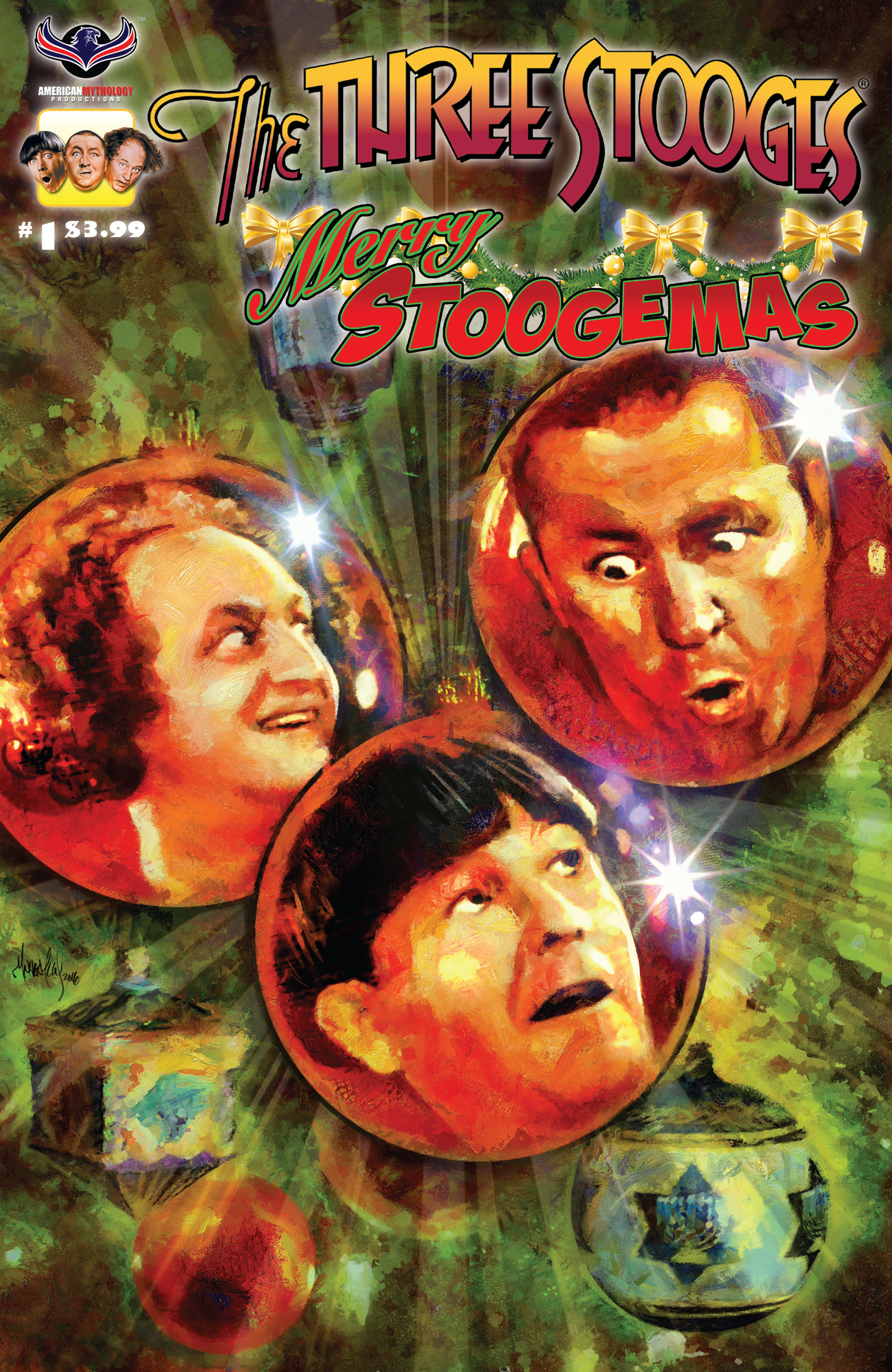 The Three Stooges Merry Stoogemas